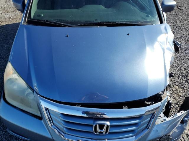 5FNRL3H60AB085899 - 2010 HONDA ODYSSEY EXL BLUE photo 12