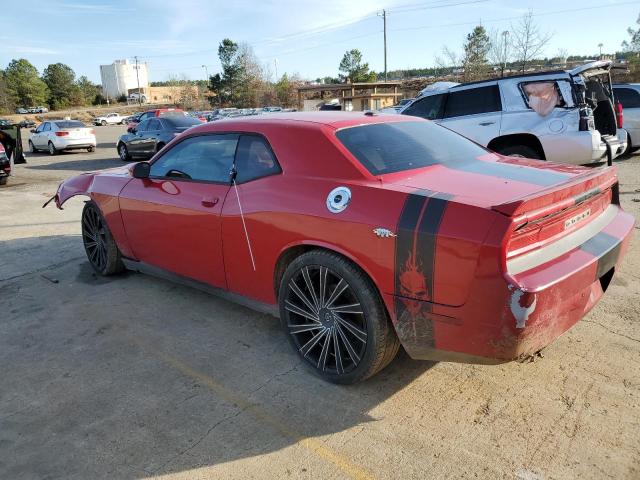 2C3CDYAG3DH518069 - 2013 DODGE CHALLENGER SXT RED photo 2