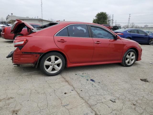 4T1BK3EK5BU119801 - 2011 TOYOTA CAMRY SE RED photo 3