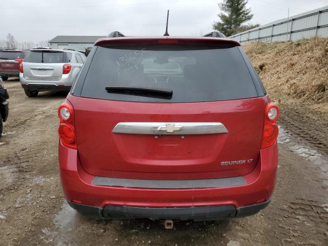 1GNALBEK6EZ131655 - 2014 CHEVROLET EQUINOX LT RED photo 6