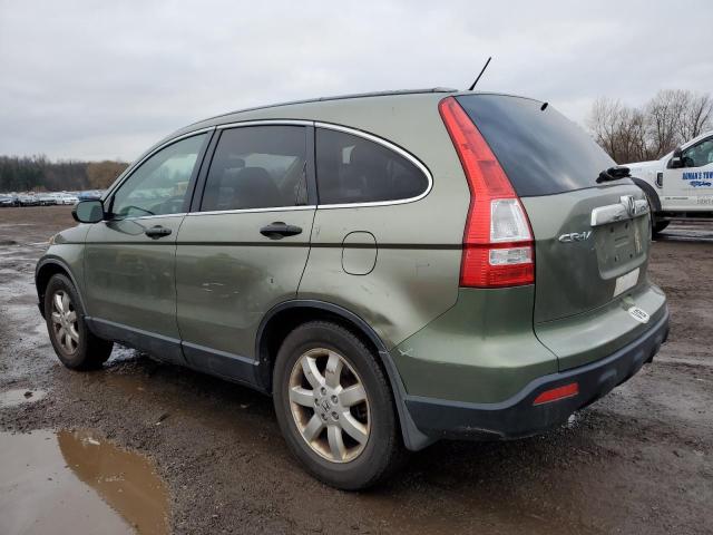 JHLRE48577C038644 - 2007 HONDA CR-V EX GREEN photo 2