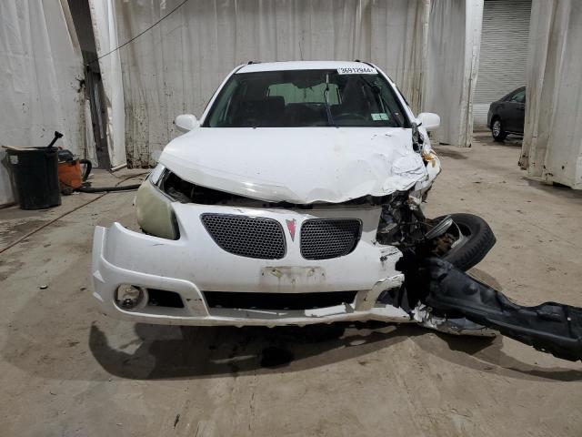 5Y2SM63895Z470189 - 2005 PONTIAC VIBE WHITE photo 5