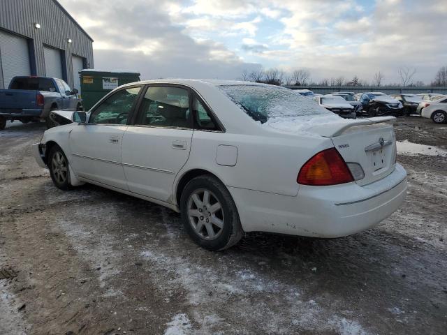 4T1BF28B42U227501 - 2002 TOYOTA AVALON XL WHITE photo 2