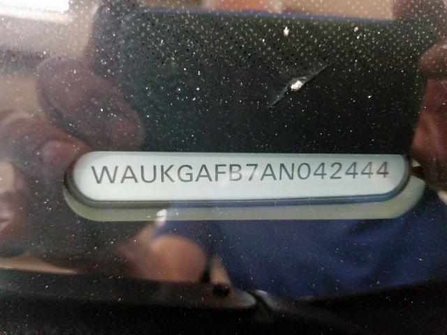 WAUKGAFB7AN042444 - 2010 AUDI A6 PRESTIGE  photo 10