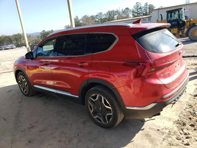 5NMS44AL0PH530573 - 2023 HYUNDAI SANTA FE LIMITED RED photo 2