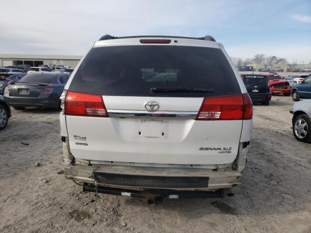 5TDZA22C65S312593 - 2005 TOYOTA SIENNA XLE WHITE photo 6