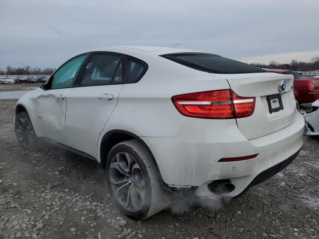 5UXFG2C58E0H09874 - 2014 BMW X6 XDRIVE35I WHITE photo 2