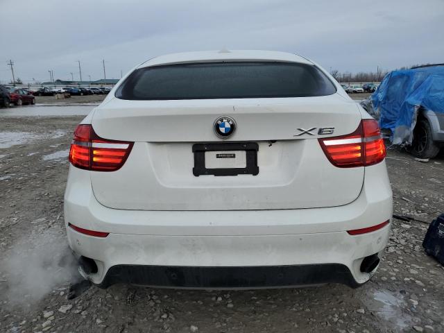 5UXFG2C58E0H09874 - 2014 BMW X6 XDRIVE35I WHITE photo 6