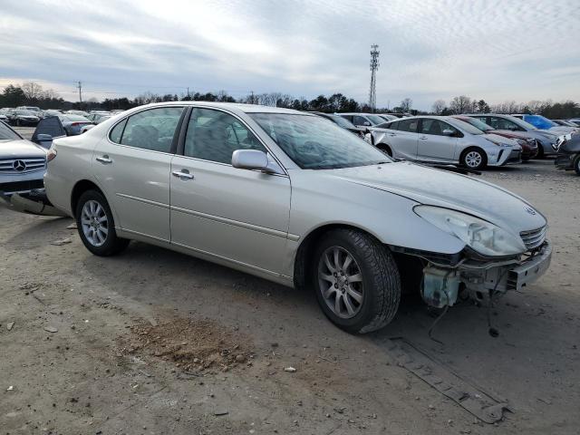 JTHBA30G545029344 - 2004 LEXUS ES 330 SILVER photo 4