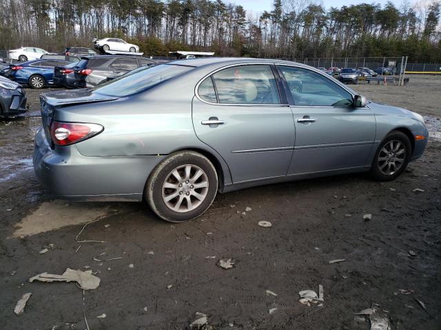 JTHBF30G930125345 - 2003 LEXUS ES 300 BLUE photo 3