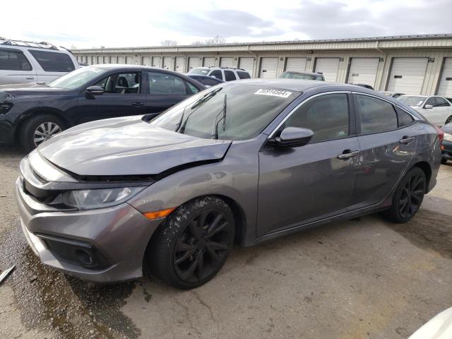 2HGFC2F8XLH537552 - 2020 HONDA CIVIC SPORT GRAY photo 1