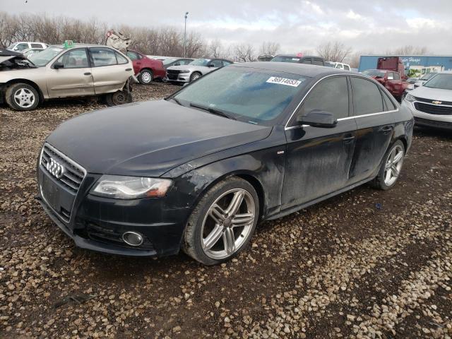 WAUKFAFL7BN007402 - 2011 AUDI A4 PRESTIGE BLACK photo 1