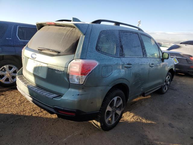 JF2SJAEC3HH541511 - 2017 SUBARU FORESTER 2.5I PREMIUM GREEN photo 3