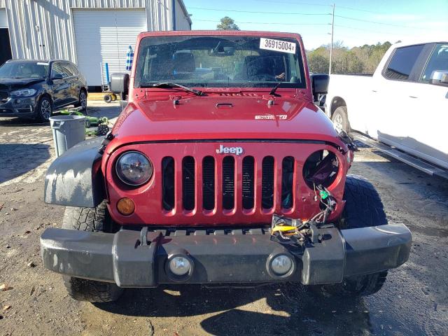 1C4AJWAG9DL606983 - 2013 JEEP WRANGLER SPORT RED photo 5