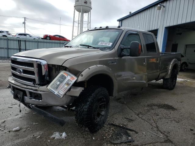 1FTWW31P57EB49703 - 2007 FORD F350 SRW SUPER DUTY CREAM photo 1