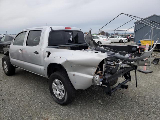 5TEJU62N97Z326779 - 2007 TOYOTA TACOMA DOUBLE CAB PRERUNNER SILVER photo 2