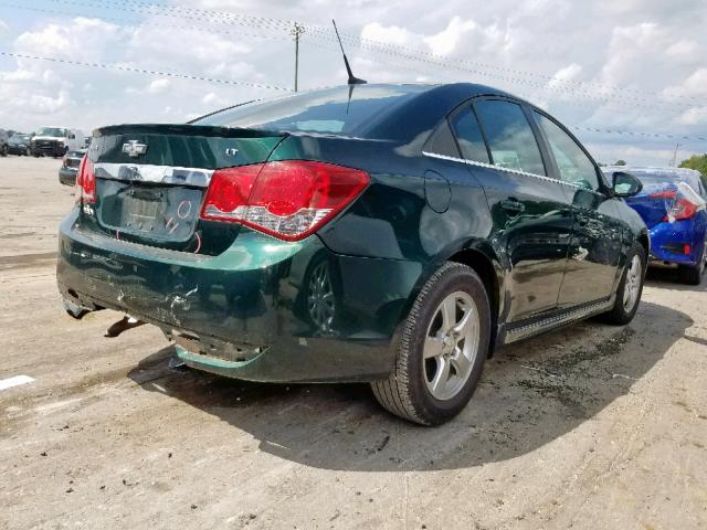 1G1PC5SB9E7367228 - 2014 CHEVROLET CRUZE LT BLACK photo 4