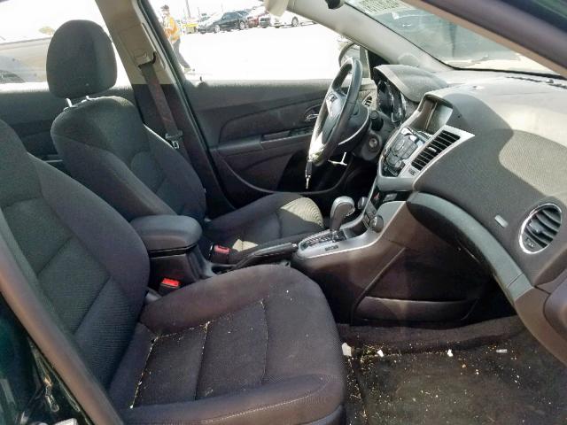 1G1PC5SB9E7367228 - 2014 CHEVROLET CRUZE LT BLACK photo 5