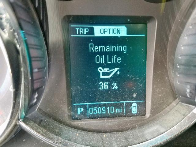 1G1PC5SB9E7367228 - 2014 CHEVROLET CRUZE LT BLACK photo 8