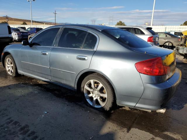 JNKCV51F45M300847 - 2005 INFINITI G35 BLUE photo 2