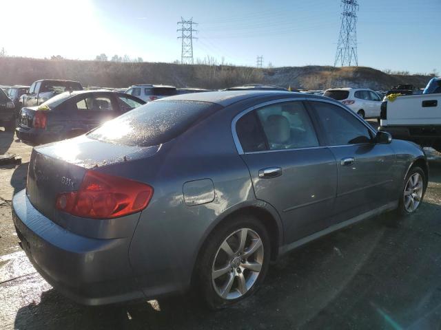 JNKCV51F45M300847 - 2005 INFINITI G35 BLUE photo 3