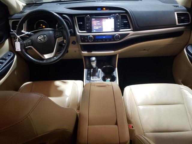 5TDJKRFH2FS146700 - 2015 TOYOTA HIGHLANDER XLE BLUE photo 8