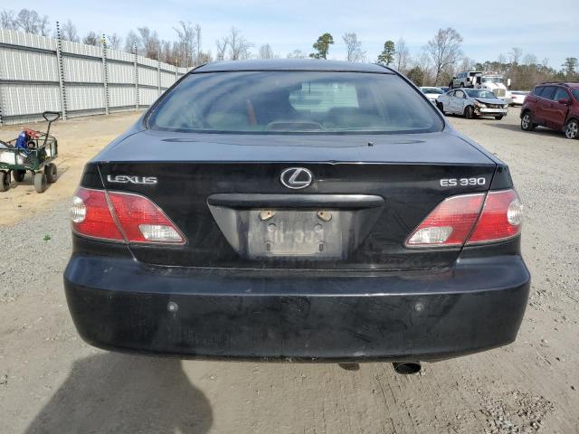 JTHBA30G445017119 - 2004 LEXUS ES 330 BLACK photo 6