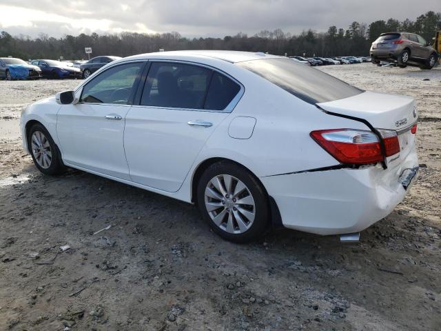 1HGCR3F82DA011472 - 2013 HONDA ACCORD EXL WHITE photo 2