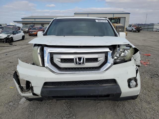 5FNYF3H58BB029012 - 2011 HONDA PILOT EXL WHITE photo 5