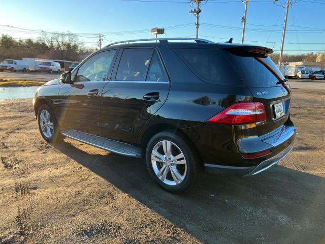 4JGDA5HB2CA007124 - 2012 MERCEDES-BENZ ML 350 4MATIC BLACK photo 3