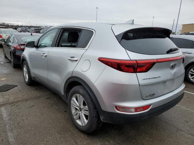 KNDPM3AC5K7515082 - 2019 KIA SPORTAGE LX SILVER photo 2