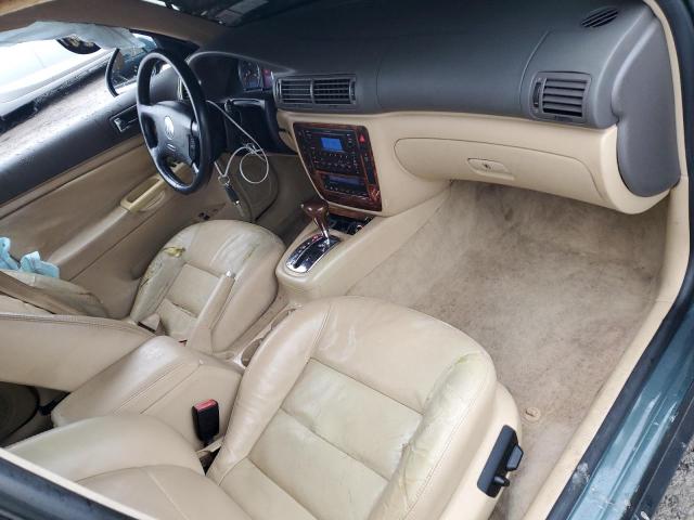 WVWRU63B85E053552 - 2005 VOLKSWAGEN PASSAT GLX Yaşıl foto 8