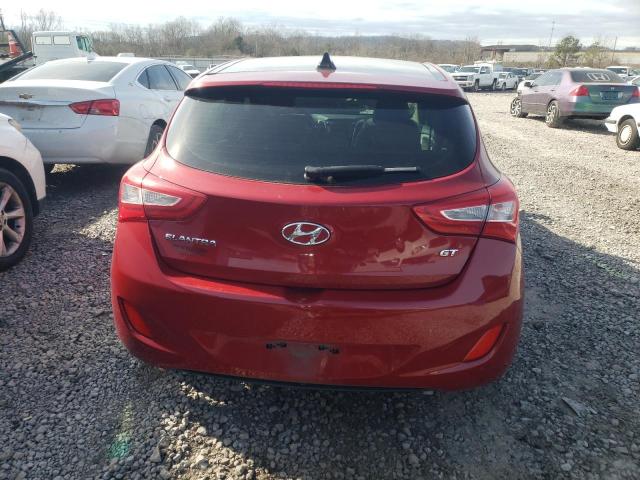 KMHD35LH9GU292513 - 2016 HYUNDAI ELANTRA GT RED photo 6