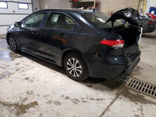 JTDEAMDE7NJ041811 - 2022 TOYOTA COROLLA LE BLACK photo 2