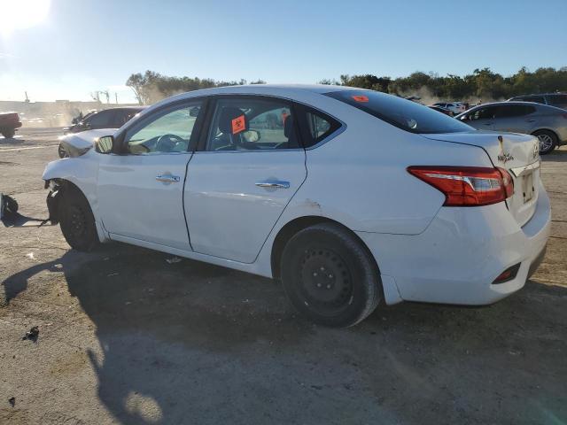 3N1AB7AP4GY308505 - 2016 NISSAN SENTRA S WHITE photo 2