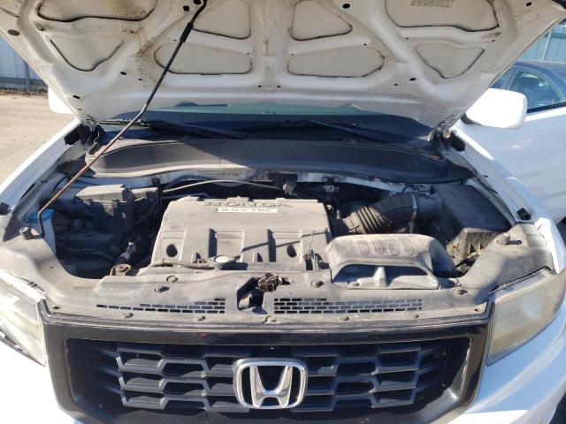 5FPYK1F60EB007545 - 2014 HONDA RIDGELINE RTL-S WHITE photo 11