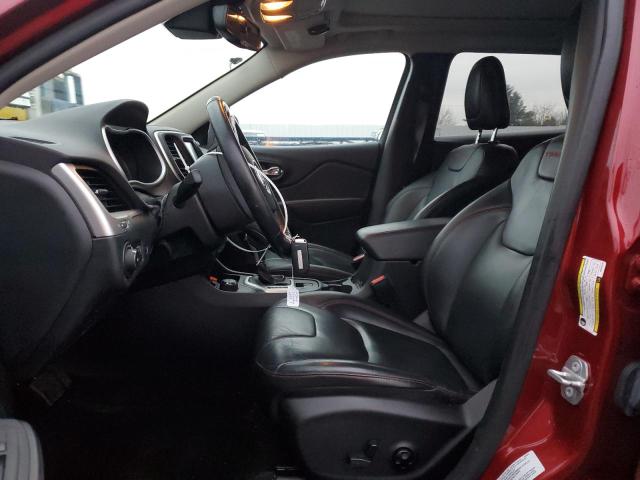 1C4PJMBS9GW164016 - 2016 JEEP CHEROKEE TRAILHAWK RED photo 7