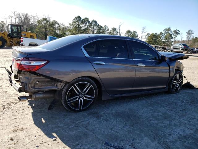 1HGCR2F54HA077415 - 2017 HONDA ACCORD SPORT GRAY photo 3