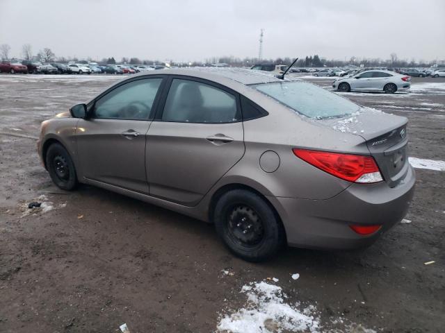 KMHCT4AE9DU551172 - 2013 HYUNDAI ACCENT GLS BROWN photo 2