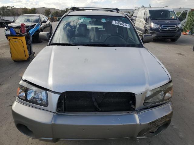 JF1SG65623H767560 - 2003 SUBARU FORESTER 2.5XS Серый фото 5