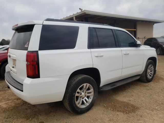 1GNSKBKC0GR267965 - 2016 CHEVROLET TAHOE K1500 LT WHITE photo 3