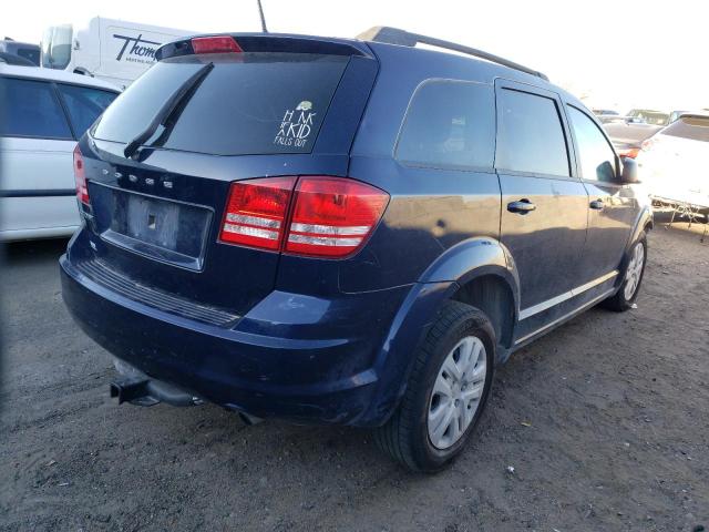 3C4PDCAB5KT744428 - 2019 DODGE JOURNEY SE BLUE photo 3