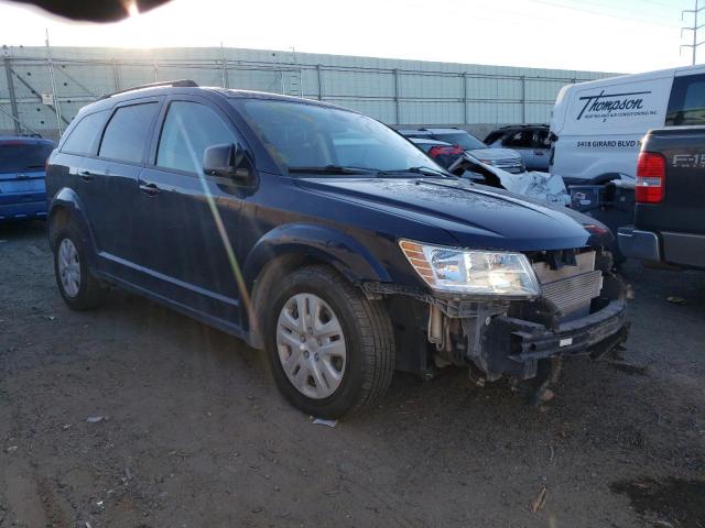 3C4PDCAB5KT744428 - 2019 DODGE JOURNEY SE BLUE photo 4