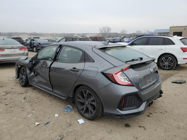 SHHFK7H98JU427637 - 2018 HONDA CIVIC SPORT TOURING CHARCOAL photo 2