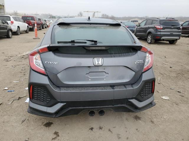 SHHFK7H98JU427637 - 2018 HONDA CIVIC SPORT TOURING CHARCOAL photo 6