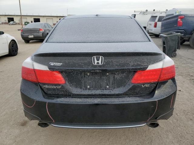 1HGCR3F86DA003892 - 2013 HONDA ACCORD EXL BLACK photo 6