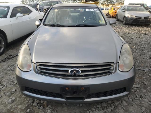 JNKCV51F95M312850 - 2005 INFINITI G35 GRAY photo 5