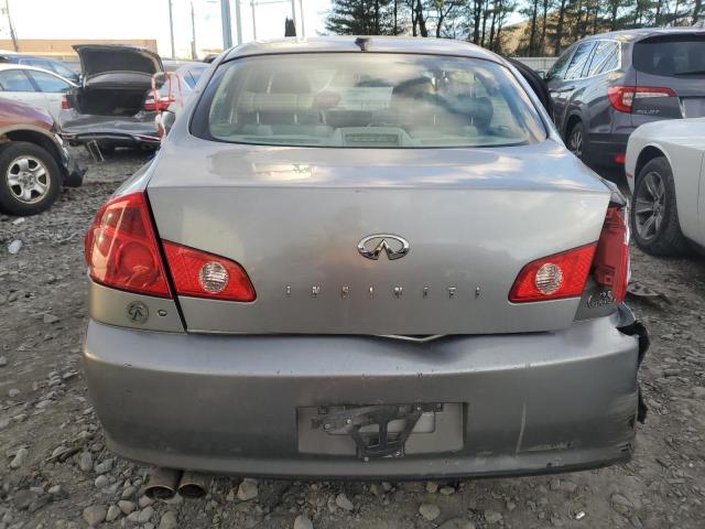 JNKCV51F95M312850 - 2005 INFINITI G35 GRAY photo 6