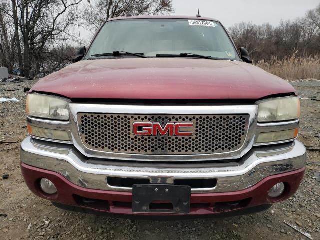 2GTEK13T851387890 - 2005 GMC NEW SIERRA K1500 BURGUNDY photo 5