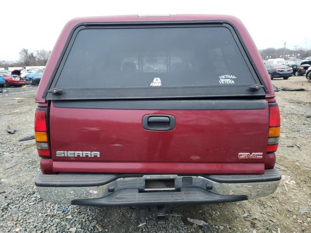 2GTEK13T851387890 - 2005 GMC NEW SIERRA K1500 BURGUNDY photo 6